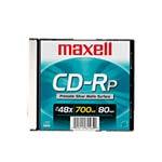 Maxell CD-R 700MB/80 Minute Printable Silver Matte