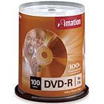Imation 16x 4.7GB DVD-R Media (100-pack
