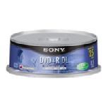 Sony 2.4x 8.5GB DVD+R DL Media (25-pack) 25DPR85RS