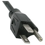 C2G Universal Power Cord, 18AWG, Black,