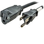 StarTech.com Power Cord Extension, NEMA 5-15R to