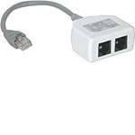 C2G 2-Port RJ45 Splitter/Combiner 37133