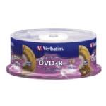 Verbatim 16x 4.7GB Lightscribe Color DVD+R Media (