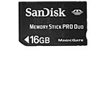 16GB Memory Stick PRO Duo SDMSPD-016G-A11