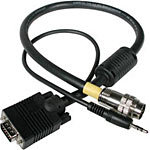 C2G RapidRun HD15 Flying Lead with 3.5mm