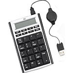 19-Key Numeric Keypad with Built-In Calculator, US