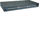 48-Port Fast Ethernet Web Smart Switch + 4 Gigabit