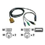 Tripp Lite KVM Switch USB/PS2 Combo Cable for B020