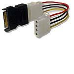 SATA to Legacy Power Adapter Cable, RoHS, 7in 7356