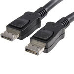 StarTech.com DisplayPort Cable with Latches, 10ft