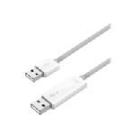 USB File Transfer Cable, White, 4ft ICB707WHT