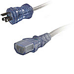 C2G Hospital Grade Power Cord, NEMA 5-15P