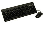 Keytronic Combo 104-Key PS/2 Keyboard, Optical Scr
