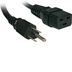 Tripp Lite Heavy-Duty Power Cord, C19 (F) to 5-15