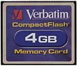 Verbatim 4GB CompactFlash Card 95188