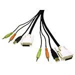C2G DVI Dual Link/USB 2.0 KVM Cable With