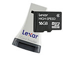 Lexar Media, Inc. Lexar 16GB microSDHC Flash Memor
