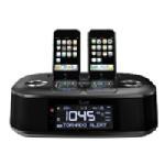 Iluv Dual Docking Alarm Clock IMM183BLK