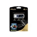 PNY 4GB Attache USB 2.0 Portable Flash Drive -