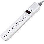 Surge Protector 450 Joules, (6) Outlets 99012