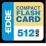 Edge 512MB CompactFlash Card PE179502