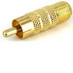 StarTech.com RCA to F Type Coaxial Adapter (M/F)