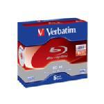 Verbatim 2x 25GB BD-RE SL Media (5-pack) 43615