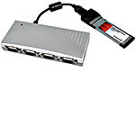 StarTech.com 4-Port ExpressCard 16C950 Serial Card