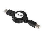 StarTech.com Retractable USB Cable, Type A to Type