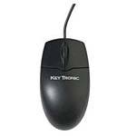 Keytronic PS/2 Optical Scroll Mouse, Black 2MOUSEP