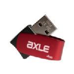 4GB Patriot Axle USB Flash Drive - Red PSF4GAUSB