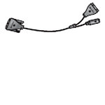 Polycom, Inc. Polycom HDCI VISCA Adapter Cable, 1f