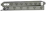 Multiple Outlet Strip 15-Amp (12) Outlets Right-An