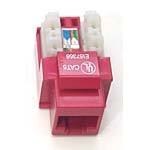 StarTech.com 110 Punch Type Cat6 Keystone Jack Red