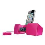 Dual Alarm Clock with Bed Shaker, Pink iMM155PNK