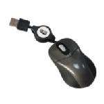 Notebook Mini Optical Scroll Mouse with Retractabl