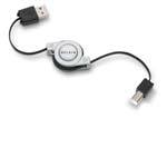 Belkin Rectractable Hi-Speed USB 2.0 Cable A-B 2.6