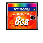 Transcend 8GB High Speed CompactFlash Card,