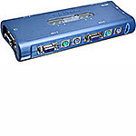 4-Port PS/2 KVM Switch Kit w/ KVM Cables TK-400K