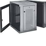 SmartRack 12U Wall Mount Rack Cabinet with Plexigl