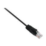 Cat5e Snagless Patch Cable, Black, 2ft V7N3C5E-02F