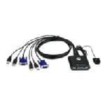 Aten Technology, Inc. Aten 2-Port USB Cable KVM Sw