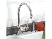 Wellington 120155 Kitchen Faucet with Spray in Chr