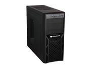 Solution Black Steel ATX Mid Tower Computer Case w