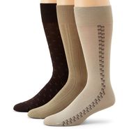 (R)  Bamboo-Rich Dress Socks 3-Pack