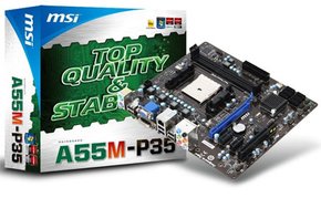 A55M-P35  + A6 3500 CB